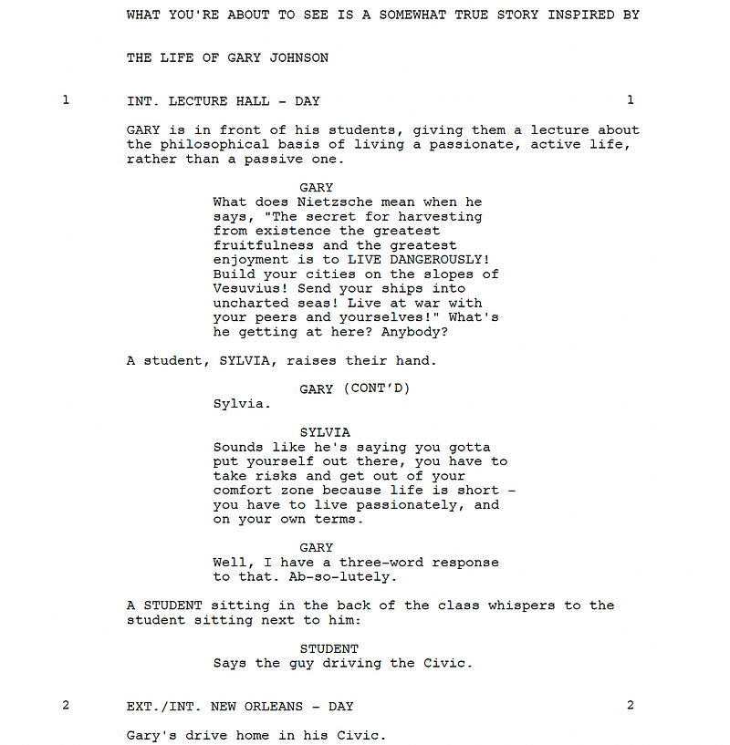 Page One: “Hit Man” (2023)