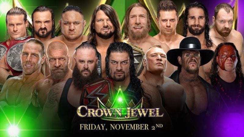 WWE Crown Jewel Tickets