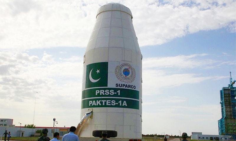 History of Pakistan’s space program.