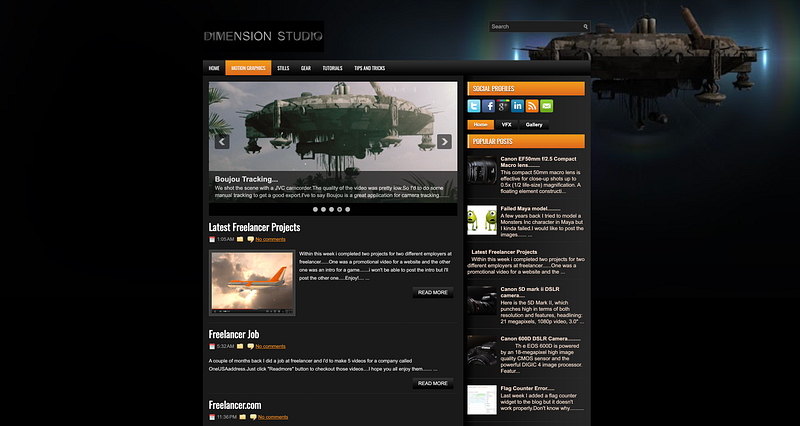 Dimensions Studio Blogspot