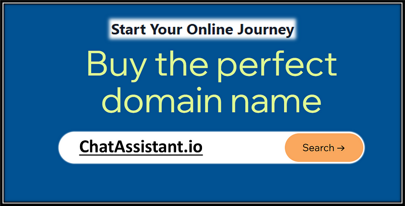 Chat Assistant IO domain name for sale