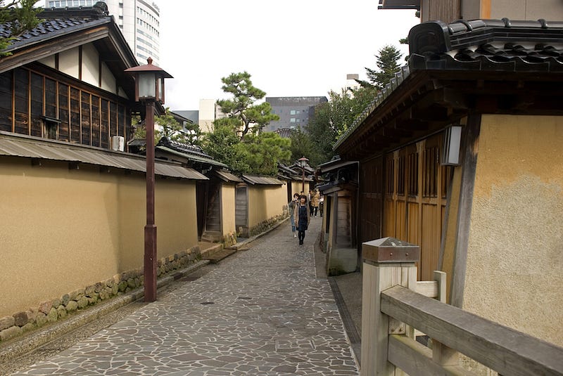 Kanazawa’s Nagamachi Samurai District in Ishikawa Prefecture