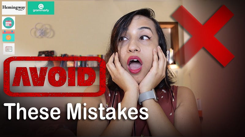 3 Embarrassing Mistakes I Made as A new Freelance Writer