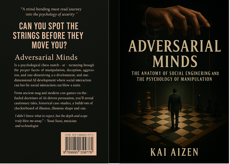 Adversarial Minds: Why We’re Still Getting Hacked by Words? a book about human vulnerabilities.