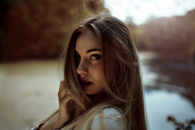 A portrait of a woman.