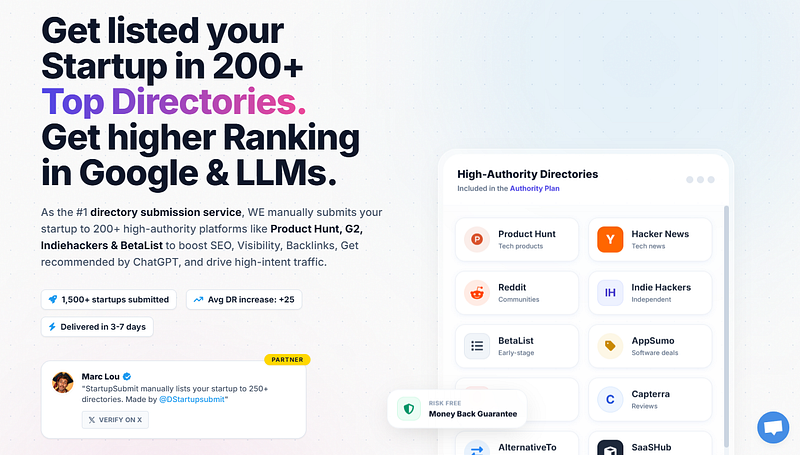 Startup Submit App on AISO Blog