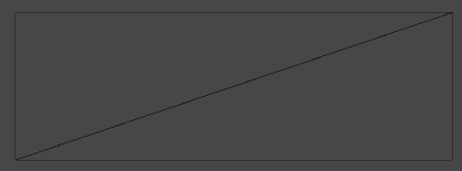 Diagram of a sprite quad showing its four vertices, illustrating the limitation of vertex-based animation for sprites