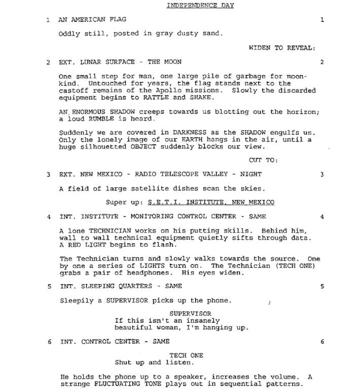Page One: “Independence Day” (1996)