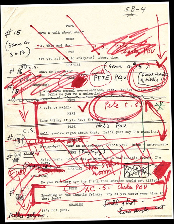 Handling Script Notes