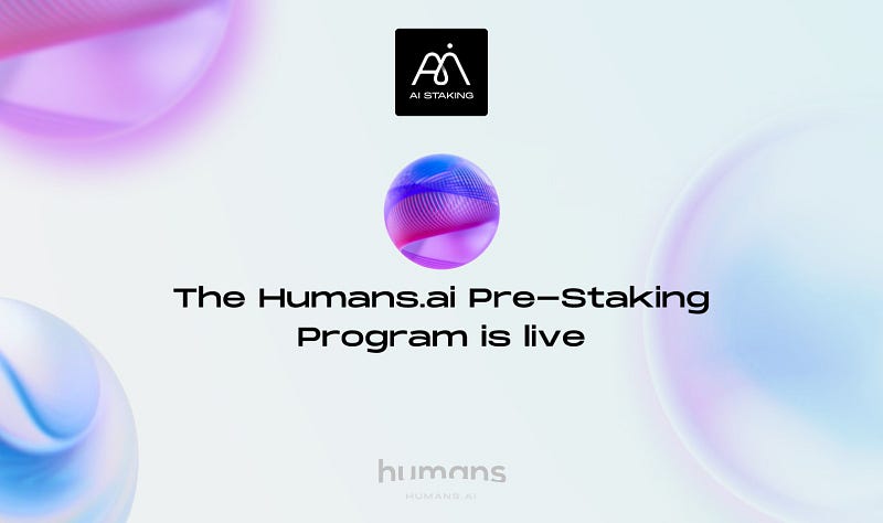 TUTORIAL — The Humans.ai Pre-Staking Campaign is now live for all Humans NFT holders🚀💫