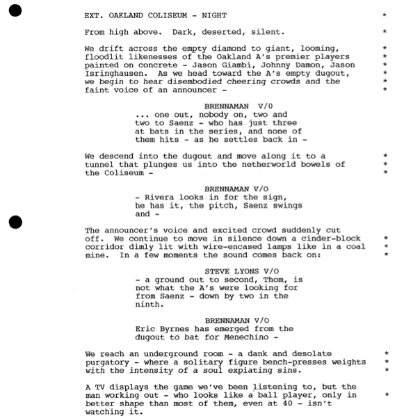 Page One: “Moneyball” (2011)