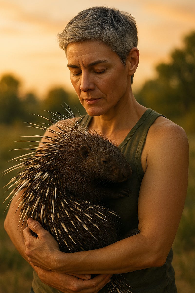 Hugging Porcupines