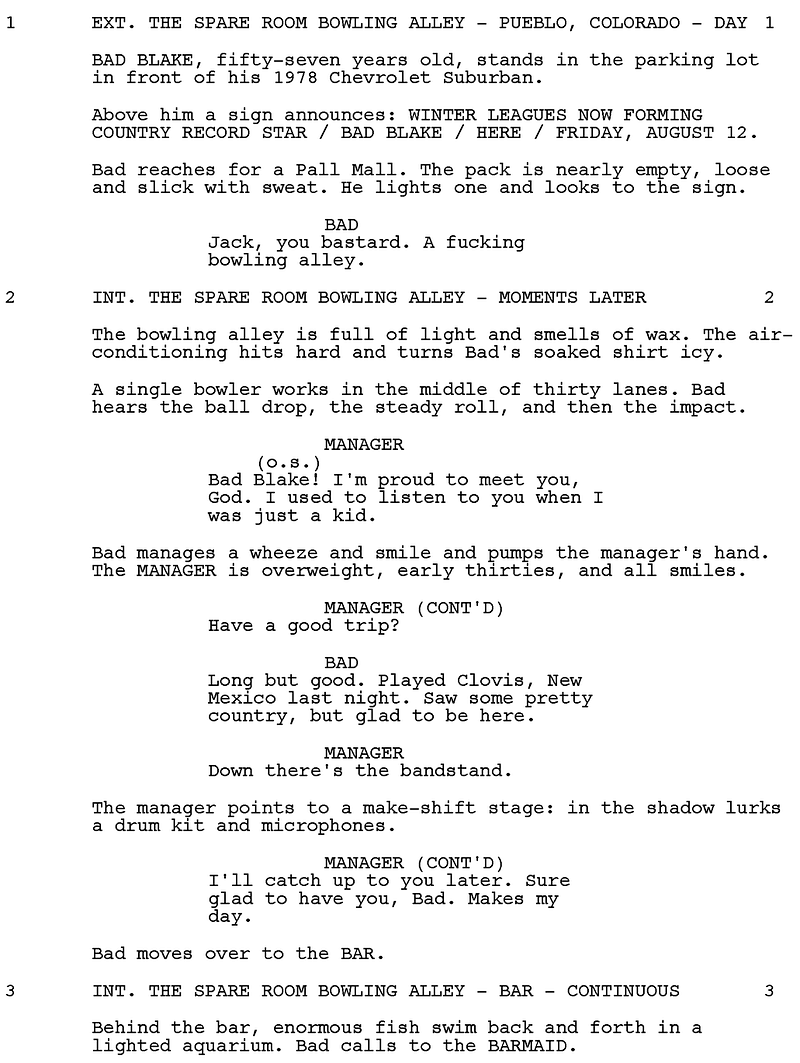 Page One: “Crazy Heart” (2009)