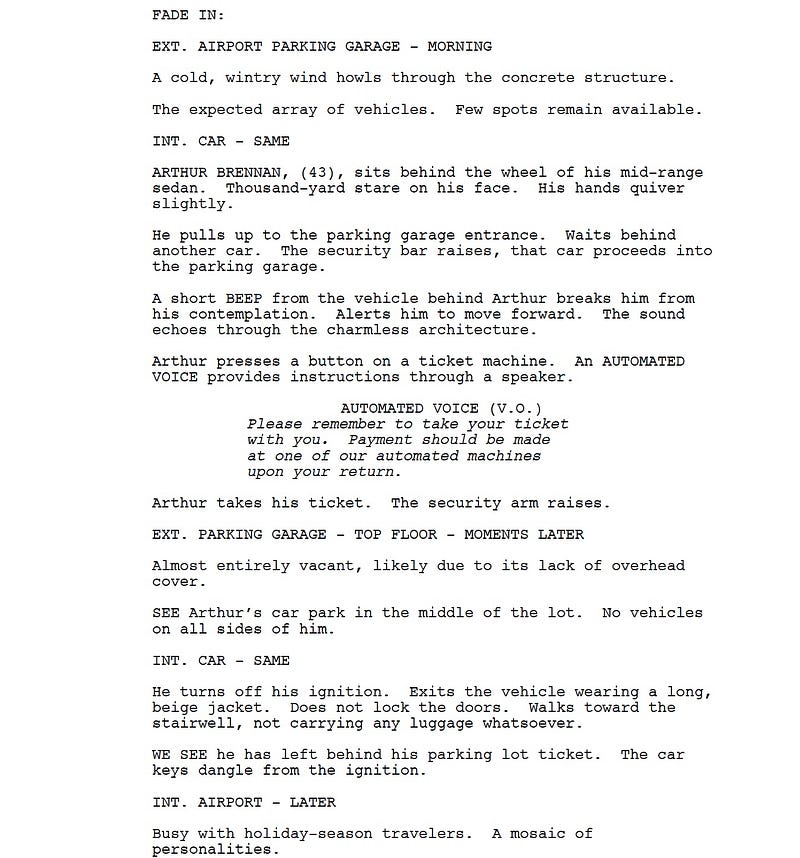 Page One: “The Sea of Trees” (2015)