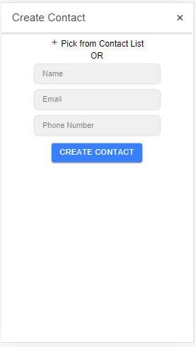create contact page