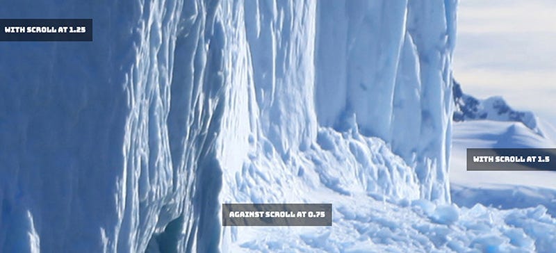 Layered Variable Scrolling Effects Using jQuery