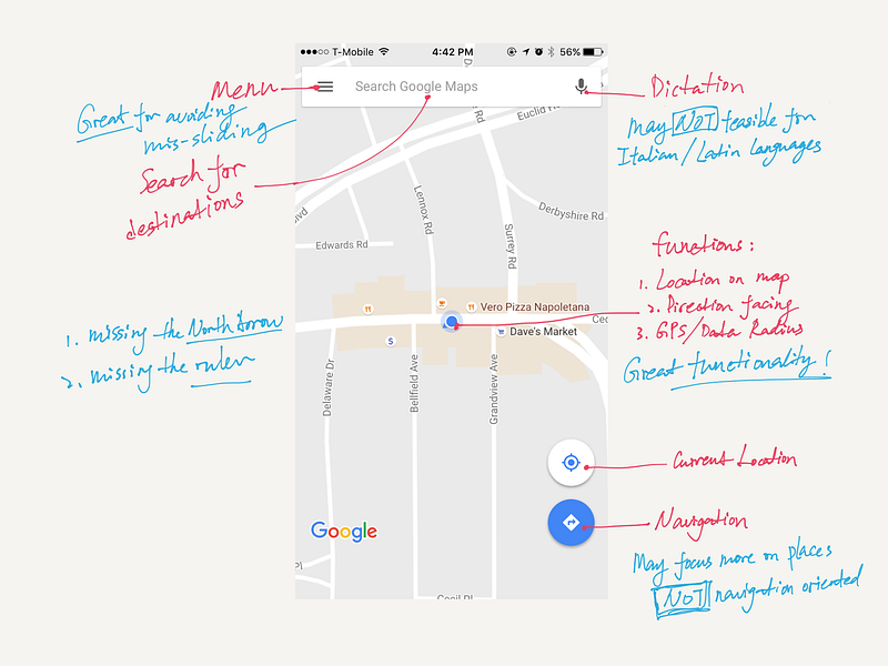 Study on Google Maps