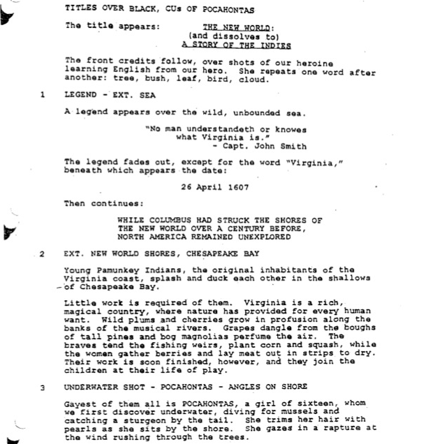Page One: “The New World” (2005)