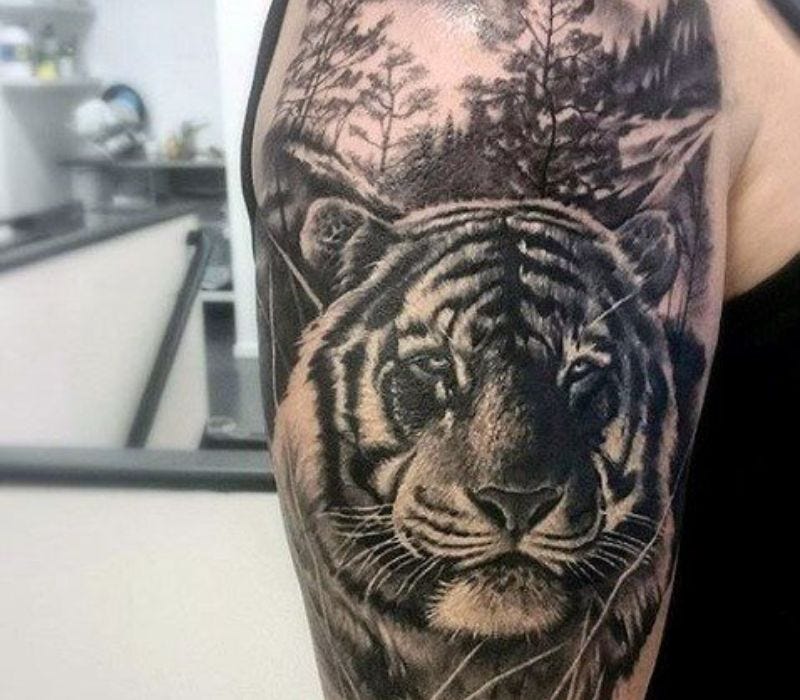 Tiger Tattoo Ideas for Men