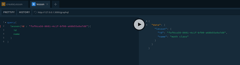 MongoDB and GraphQL in the Nestjs