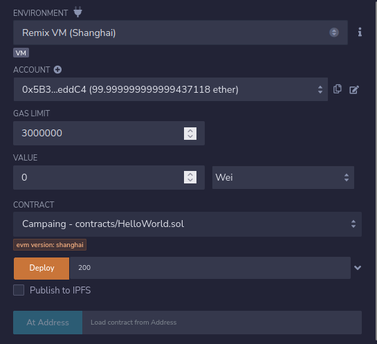 Make Crowdfunding Smart Contract using Solidity and Golang Language