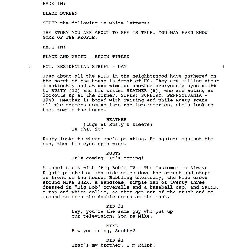 Page One: “Made in Heaven” (1987)