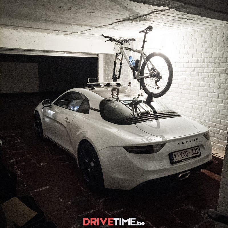 Alpine A110 Bike Rack — Seasucker Mini Bomber