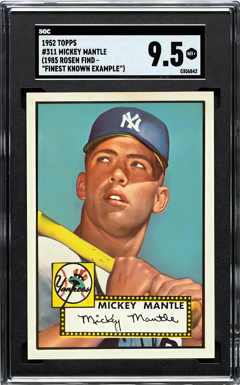 How to Value Sports Trading Cards Without a Spreadsheet: A Simple Math Model That Works