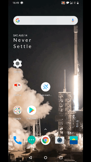 Push notification in Ionic React Capacitor App — Android