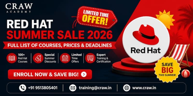 Red Hat Summer Sale 2026: Full List of Courses, Prices & Deadlines