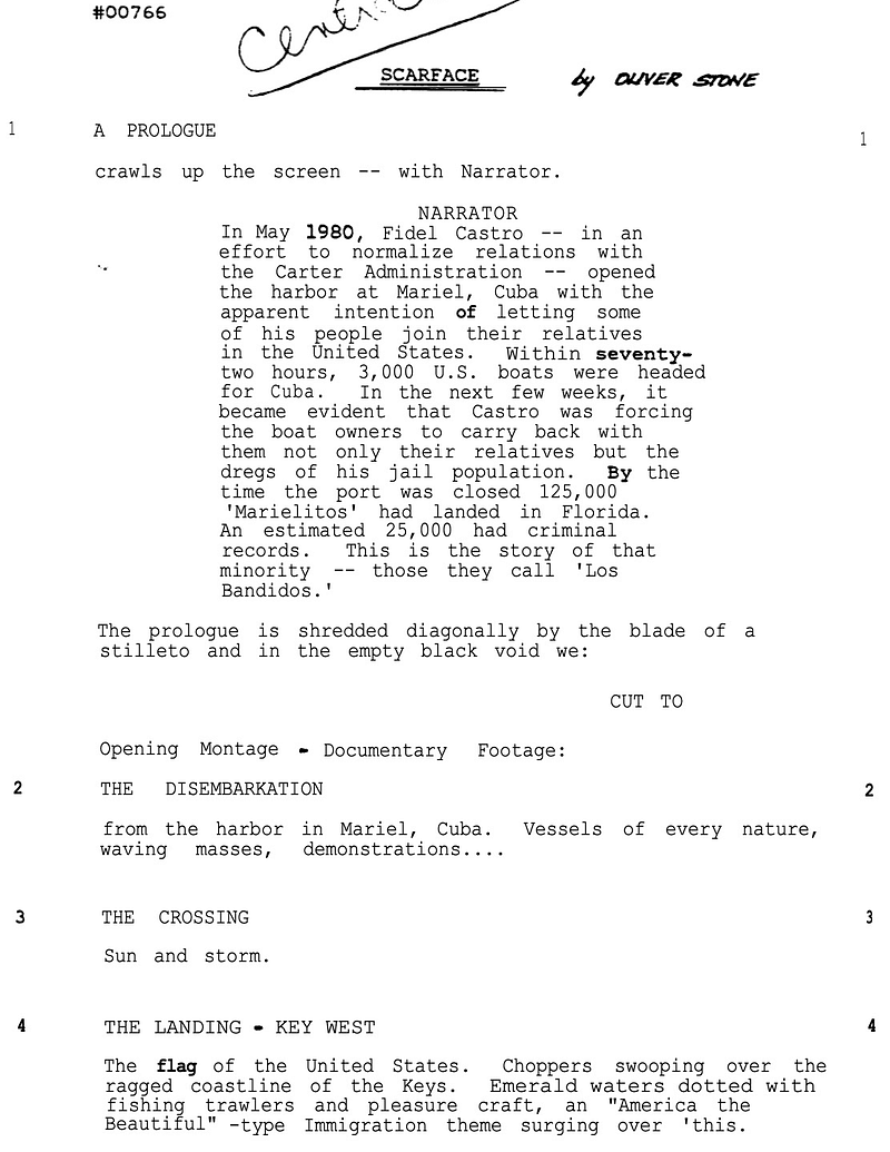 Page One: “Scarface” (1983)