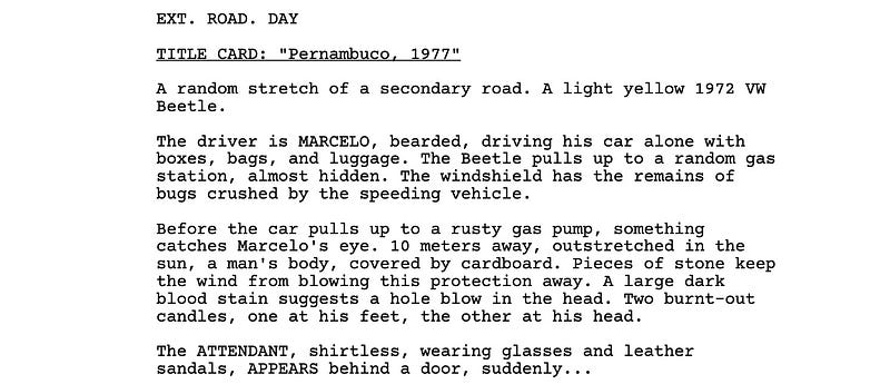 Page One: “The Secret Agent” (2025)