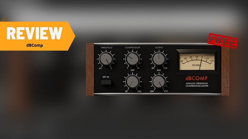 dBCOMP by Analog Obsession - FREE 'Compressor & Limiter'!