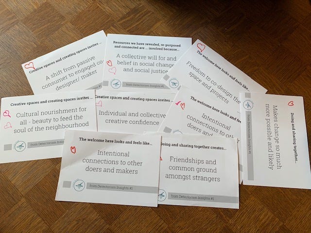 Getting started with principles focused evaluation