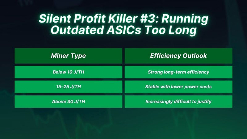 Silent Profit Killer #3: Running Outdated ASICs Too Long