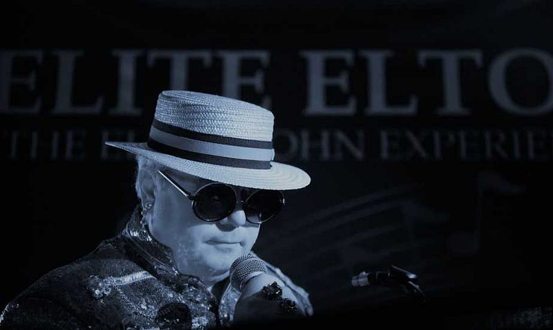 Elite Elton is an Elton John Tribute Act and Lookalike