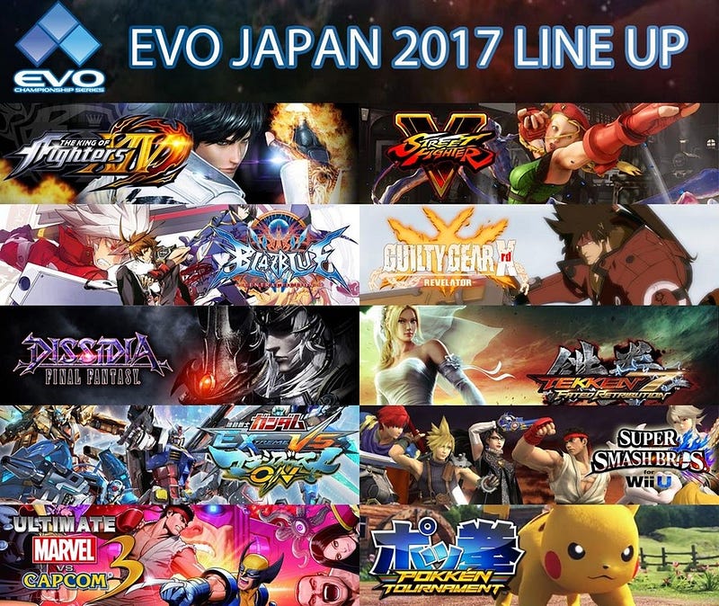 Rumor o EVO Japan 2017 lineupu je fake