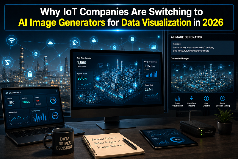 Why IoT Companies Are Switching to AI Image Generators for Data Visualization in 2026