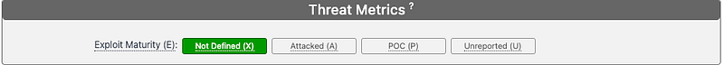 Threat Metrics
