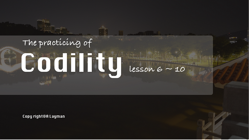 The practicing of the Codility Lesson 6~ 10 with C++