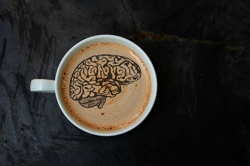 brain and coffee