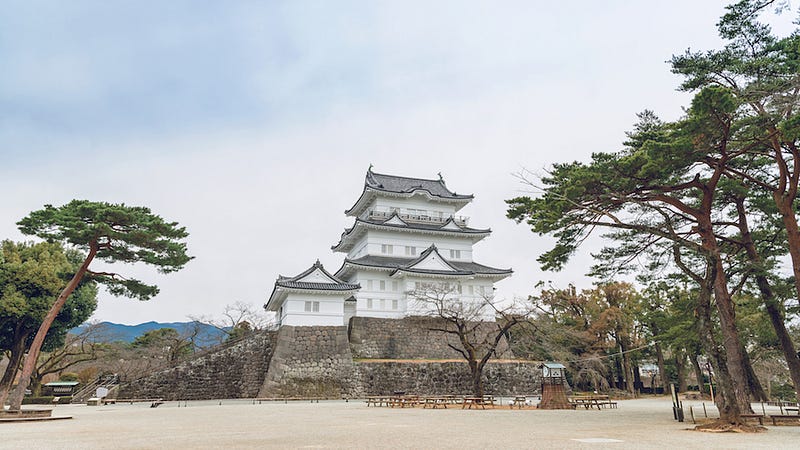 Odawara Castle in Kanagawa Prefeture, the closest stronghold to central Tokyo