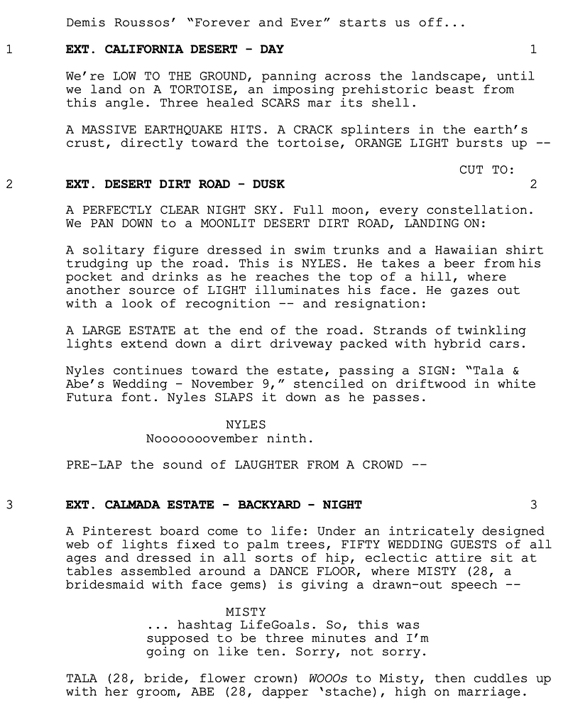 Page One: “Palm Springs” (2020)