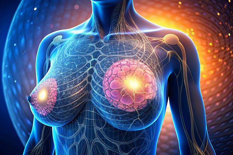 Breast Cancer This is a type of cancer that forms in the breast tissue