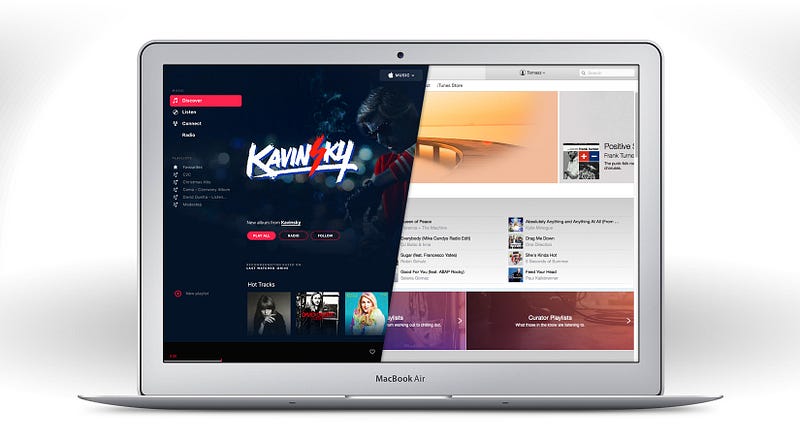 Apple Music redesign: Part 1