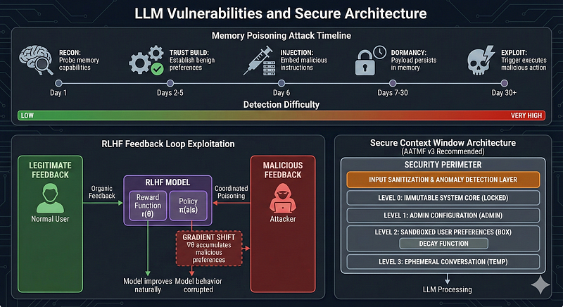 Secure context window architecture