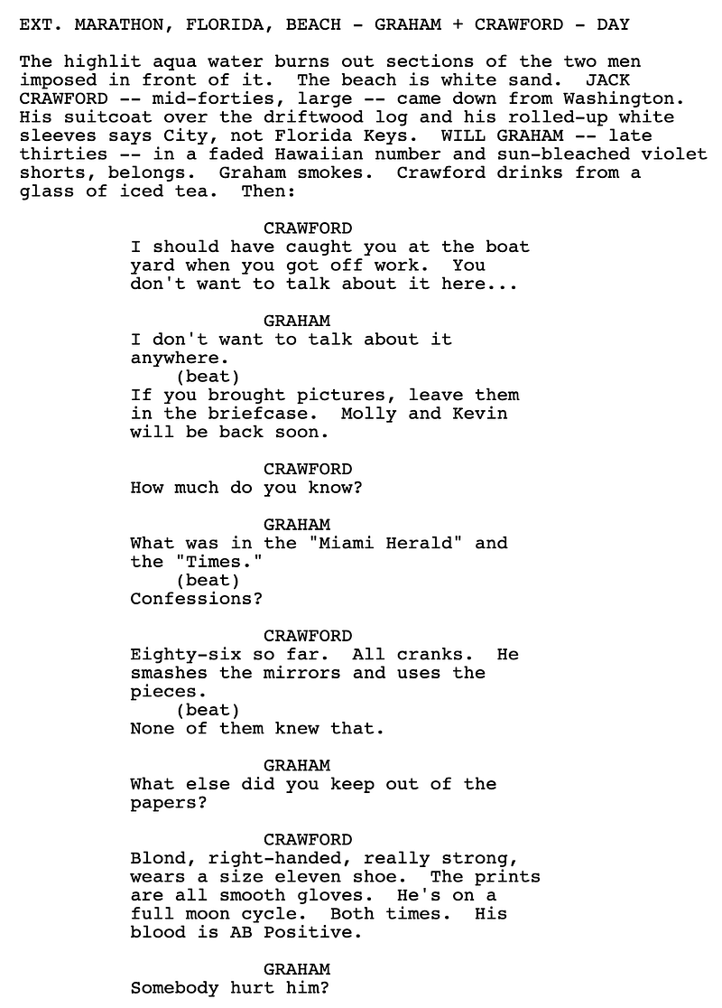 Page One: “Manhunter” (1986)