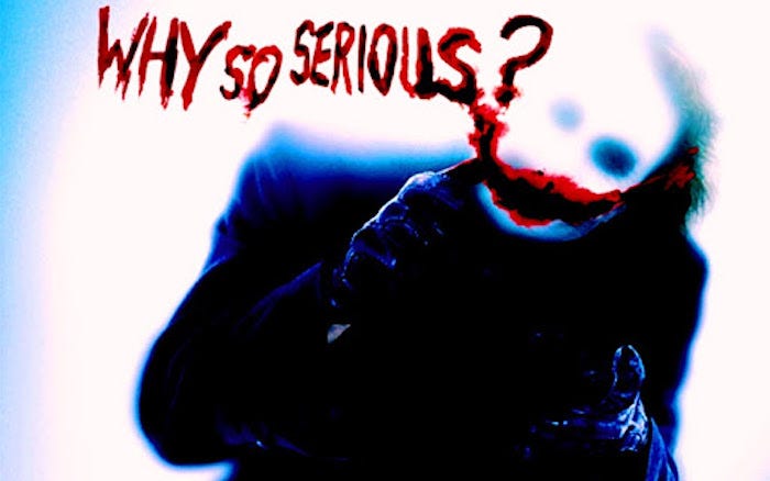 What is the third origin story about The Joker’s scars in The Dark Knight?