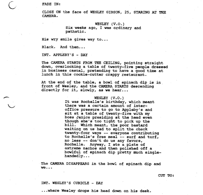Page One: "Wanted" (2008)