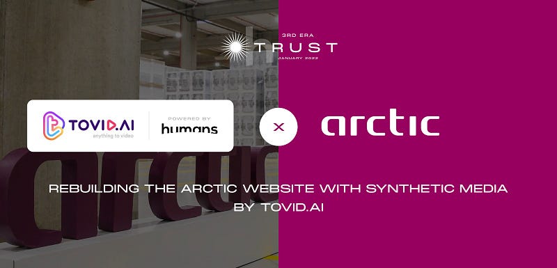 Humans.ai helps rebuild the Arctic website using machine learning for video content, provided by…
